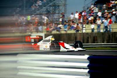 Ayrton Senna, altro re della pole