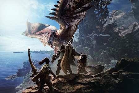 A promo shot from Monster Hunter: World