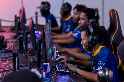 Participants at Red Bull Campus Clutch 2022 South Africa, in Johannesburg, South Africa on September 24 -25, 2022 