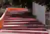 Angelo Caro manages to level out a lipslide on a wild hubba in Chetumal, Mexico.