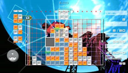 Lumines bietet einen großartigen Synth-Pop-Vibe