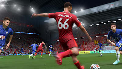 Red Bull-Athlet Trent Alexander-Arnold in FIFA 22.