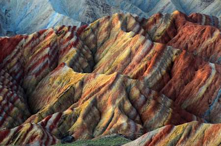View of Danxia Landform, China