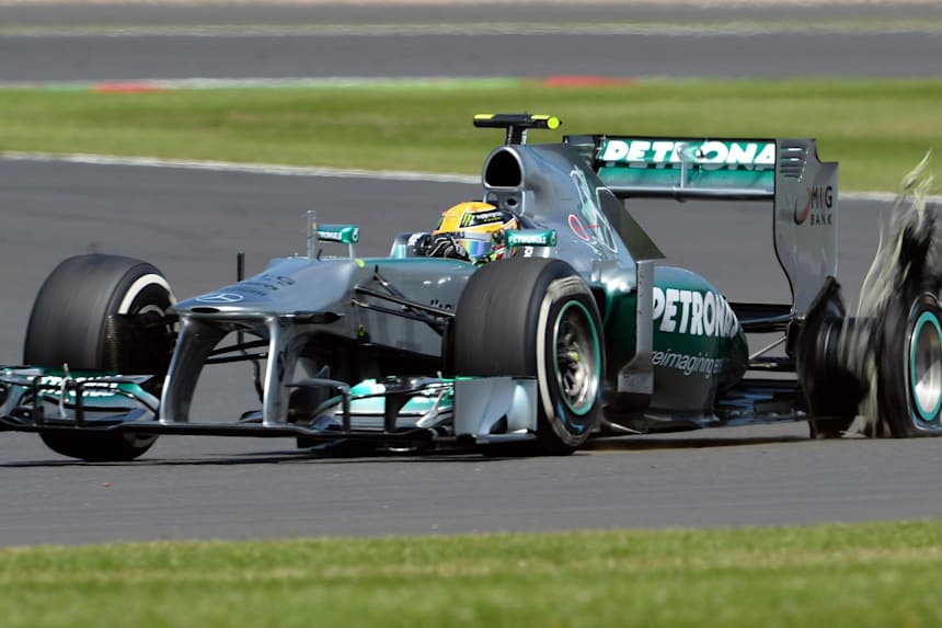 Spectacular Tyre Failures In Motorsport Red Bull