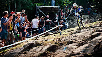 UCI DH World Cup Mont Sainte Anne highlights video
