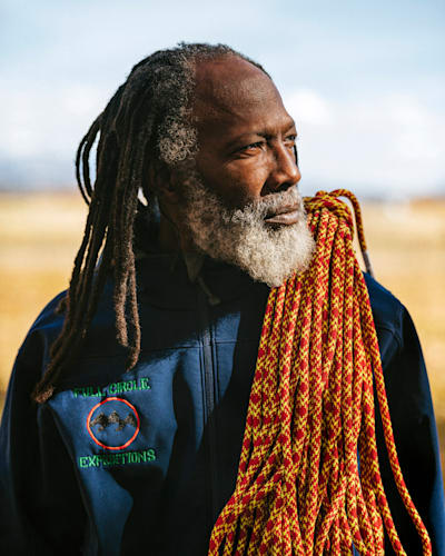 “This expedition is not just about the summit,” says Henderson, who was photographed in Cortez, Colorado, on November 1.