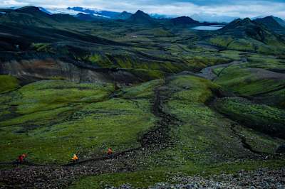 The road to Alftavatn