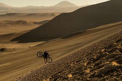 Markus Stoeckl seen during V-Max 200 at the Atacama Desert, Chile on December 12, 2016