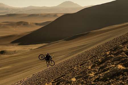 Markus Stoeckl seen during V-Max 200 at the Atacama Desert, Chile on December 12, 2016