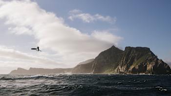 Liam Whaley is seen during the King Of The Point film shoot in Cape Town, South Africa on November 11, 2021.