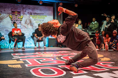 B-Girl Itsa durante a final brasileira do Red Bull BC One 2019