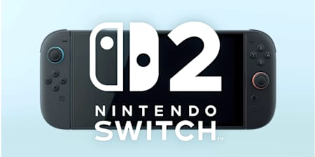 Visuel de la console Nintendo Switch 2 avec son logo officiel.
