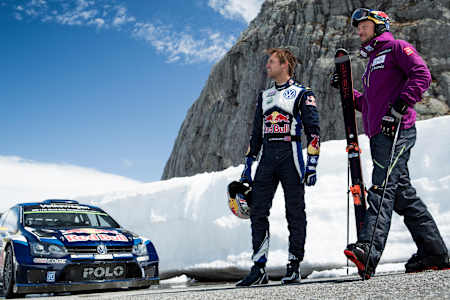 Andreas Mikkelsen and Aksel Lund Svindal
