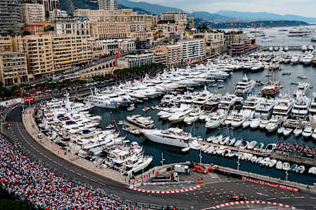 Le circuit de Monte-Carlo, à Monaco, le 27 mai 2012.
