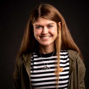 Konstanze Klosterhalfen bei einem Photoshoot in Leipzig