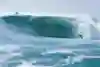 Ian Walsh bottom turns into a Nor’ East kraken