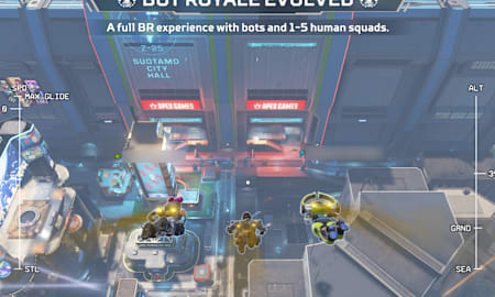 Screenshot aus Apex Legends Season 28 zeigt Bot Royale Evolved