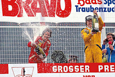 Ronnie Peterson et Gilles Villeneuve en 1978