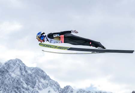Gregor Schlierenzauer w Planicy - najdłuższe skoki narciarskie