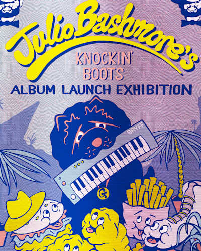 Knockin Boots exhibition poster