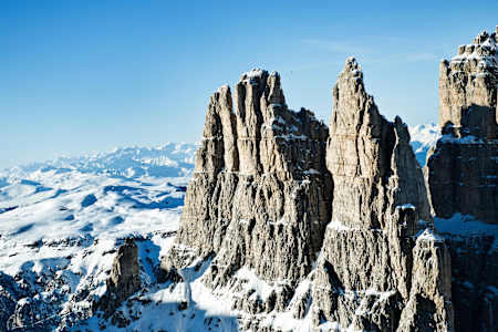 Seht ihr den kleinen Fleck? Das ist ein Mensch.