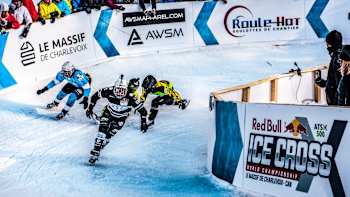 Red Bull Ice Cross Rivals on Ice S1 E3 Art