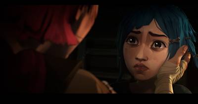 League of Legends character Vi as seen in Arcane.   