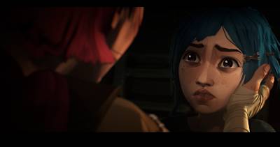 League of Legends character Vi as seen in Arcane.   