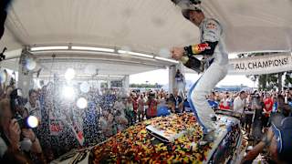Sébastien Ogier celebrates in style in Spain