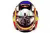 The top of Carlos Sainz’s 2017 helmet The top of Carlos Sainz’s 2017 helmet