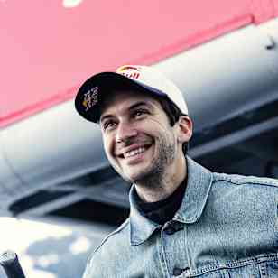Matthias Dandois poses for a portrait during Kitzbühel Spin-Off