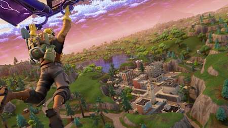 Una imagen promocional de Fortnite.