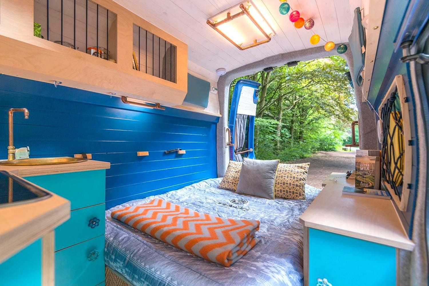 build your own van camper