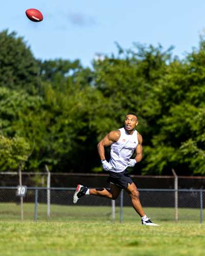 Amon-Ra St. Brown reflects on his journey from Detroit to Germany