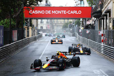 En Mónaco, uno de los principales retos para los pilotos es evitar chocar contra las barreras.