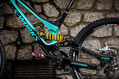 Le Cadre Downhill – Specialized Demo 8 du vélo VTT de Loic Bruni pour la Red Bull Foxhunt 2017.