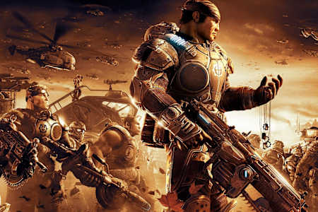 Le jeu vidéo de la franchise Gears of War.