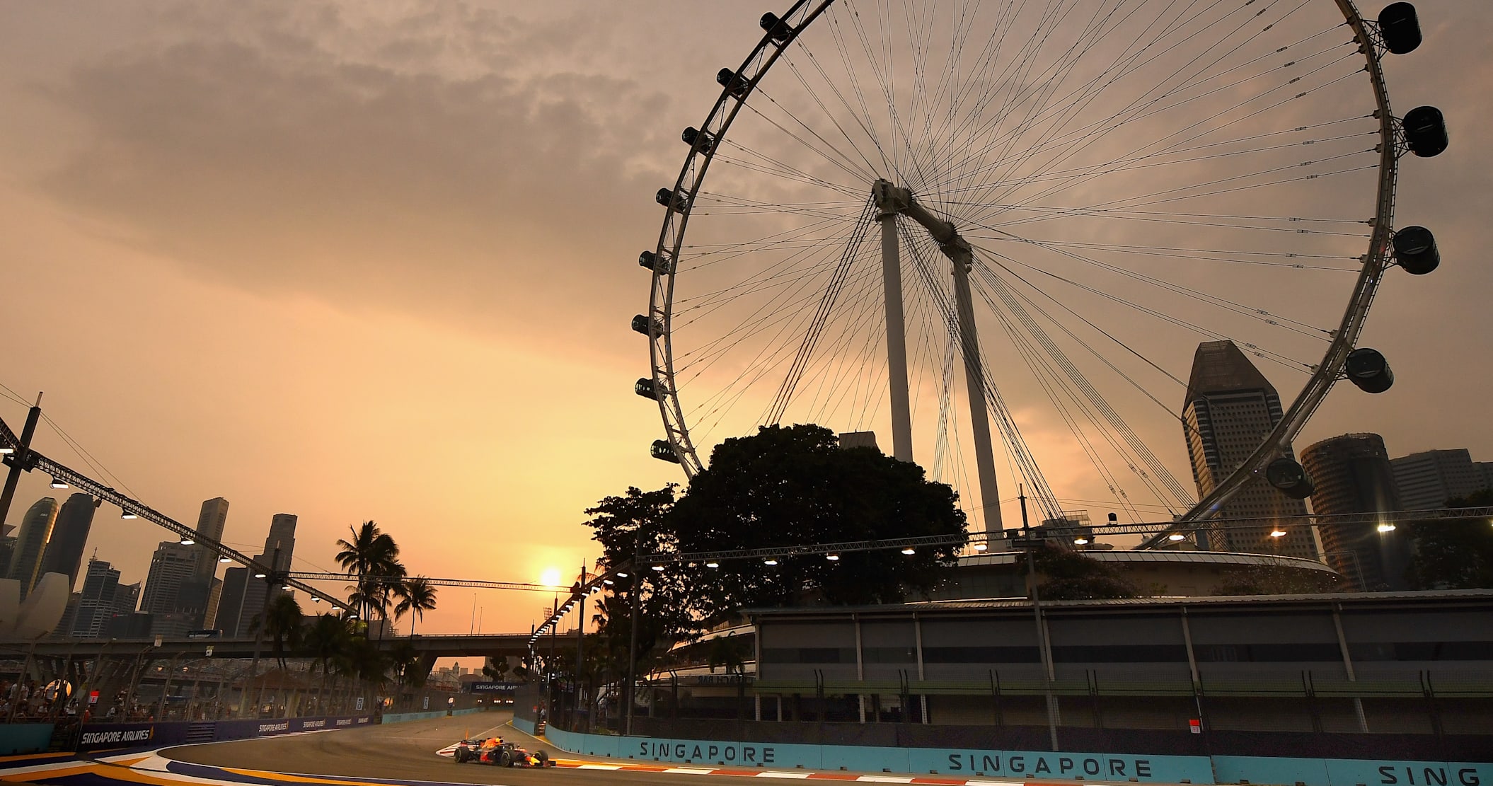 Racing Into The Singapore Sun