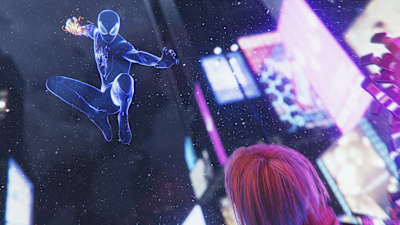 マイルズはピーター・パーカーとは異なるスキルを持っている