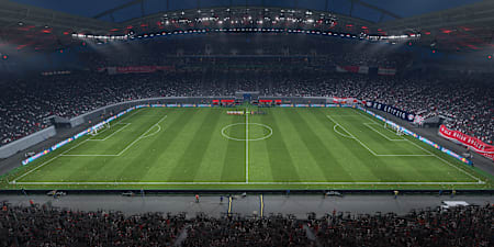 Ein Blick in die Red Bull Arena in EA FC 27.