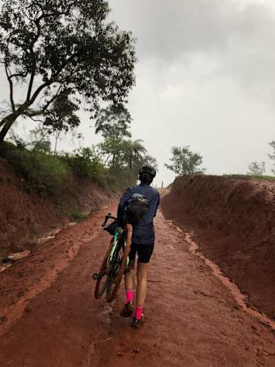 Lama, barro, tempestade? Tudo faz rir no final...