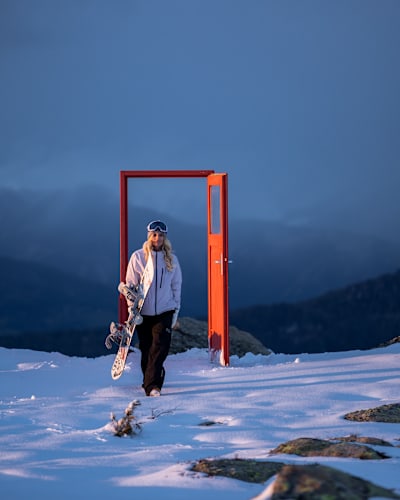 Anna Gasser seen during Schnitzel Time -  An Austrian Dream - Part 2 in Austria on April 18, 2024.