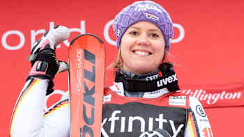 Viktoria Rebensburg: First Chair interview – video