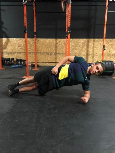 Plancha lateral para el core.