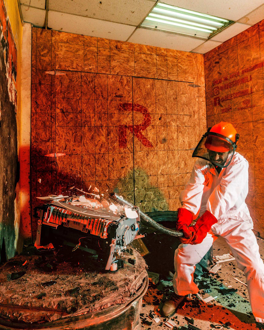 Rage Rooms Offer Customers A Safe Way To Relieve Stress