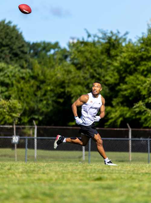Amon-Ra St. Brown reflects on his journey from Detroit to Germany