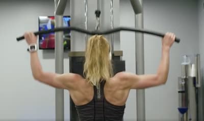 Lucy spends about four hours per week in the gym