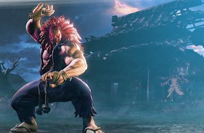 Le héros Akuma/Gouki dans la deuxième saison de Street Fighter 5.