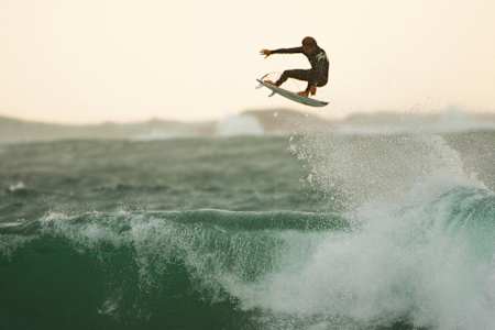 Yadin Nicole was one of six surfers who redefined the game in the 2009 surfing film "Modern Collective."