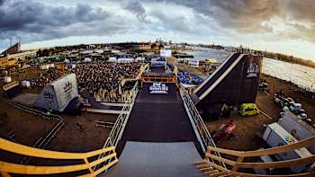 Venue during Red Bull Copenride 2021 Jam Session competition on August 14, 2021 in Copenhagen, Denmark.